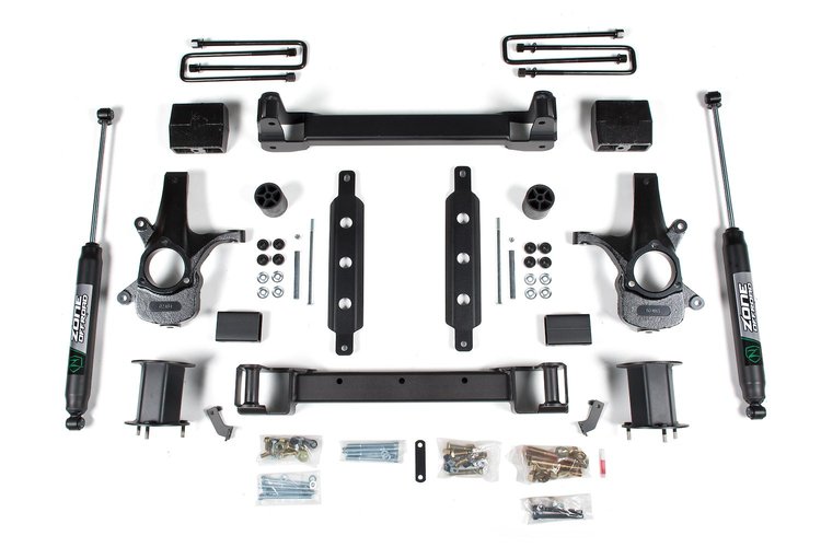 ZONC36N Zone 4.5" Suspension Lift Kit for 2014-2018 Chevy/GMC 1500 2wd