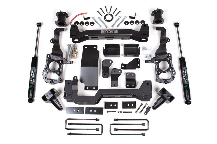 ZONF60F Zone 4" Radius Arm Lift Kit for 2020-2022 Ford F-250/F-350