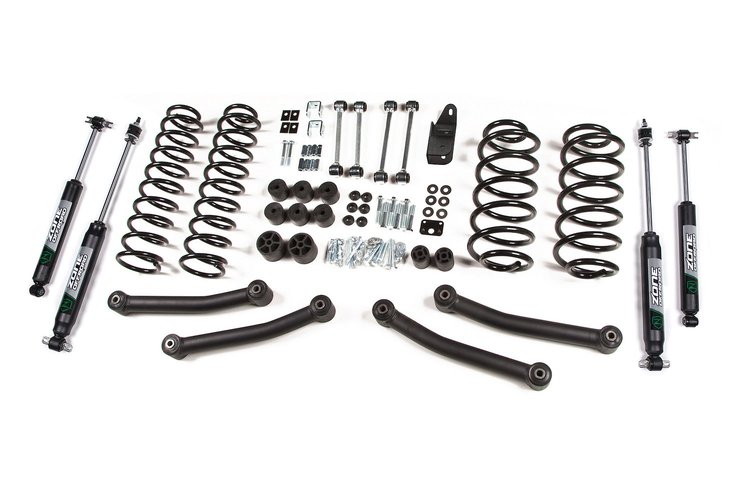 ZONJ11N Zone 4" Coil Spring Lift Kit for 2003-2006 Jeep Wrangler TJ