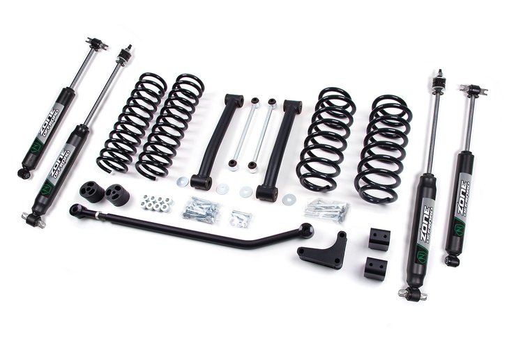 ZONJ17N Zone 4" Coil Spring Lift Kit for 1999-2004 Jeep Grand Cherokee WJ