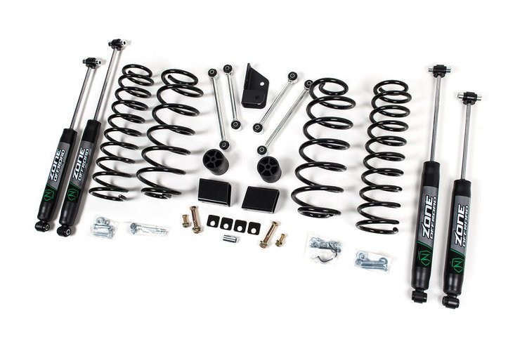 ZONJ31N Zone 3" Suspension Lift Kit for Fits Select Jeep Wrangler JL