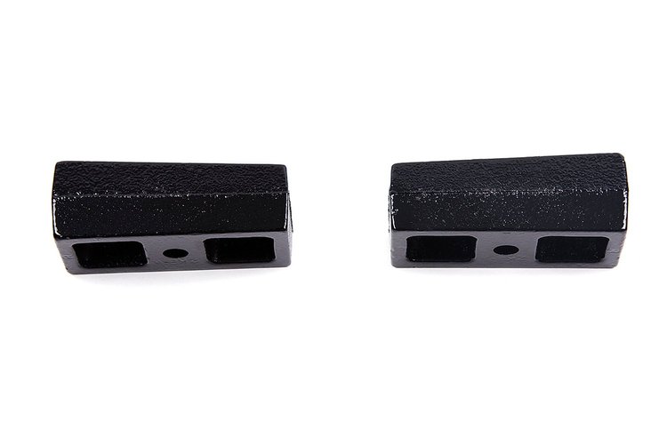 ZONU3021 2 in. Lift Blocks 1975-2011 Ford Bronco/Excursion/F-150/F-250/F-350