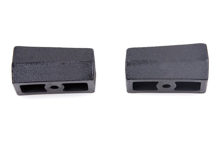 ZONU3031 3 in. Lift Blocks 1975-2011 Ford Bronco/Excursion/F-150/F-250/F-350