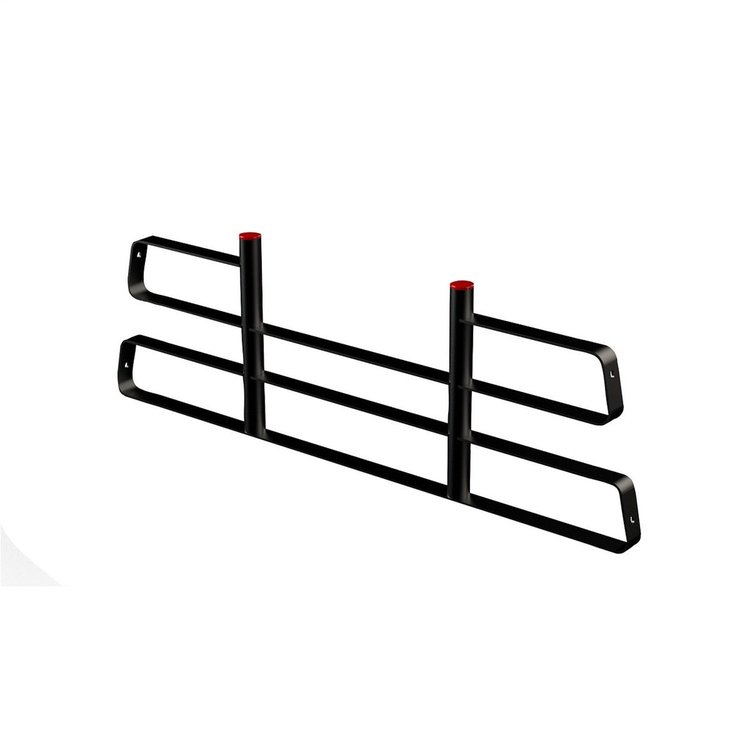 1058-52-01 Cab Protector, Height: 19.38 in., Length: 58.25 in., Width: 20 in., Matte Black, Steel, Rack, Powder Coat Finish