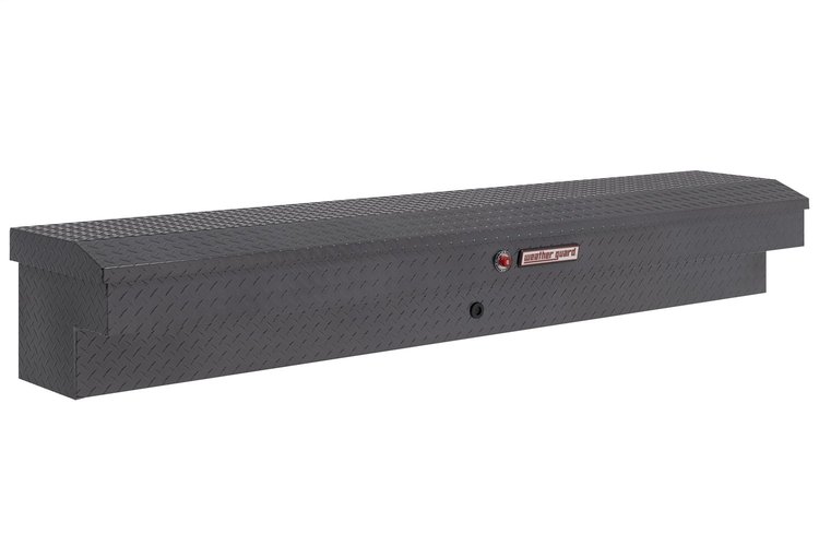 164-6-03 Lo-Side Box, 87 in. Lo-Side Box, Aluminum, Gunmetal Gray, 6.5 cu. ft.