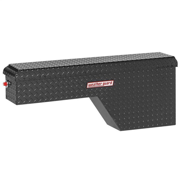 171-5-01 Pork Chop Box, Passenger Side, 2.1 ft., Height: 19.5 in., Length: 46.75 in., Width: 9.25 in., Gloss Black