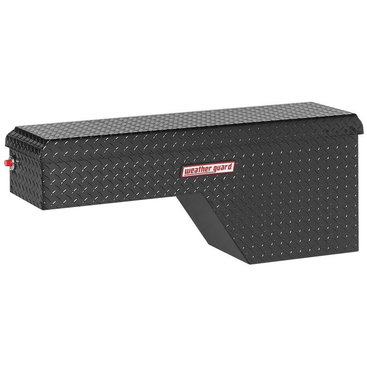 173-5-01 Pork Chop Box, Passenger Side, 3.4 ft., Height: 19.5 in., Length: 46.75 in., Width: 13.5 in., Gloss Black