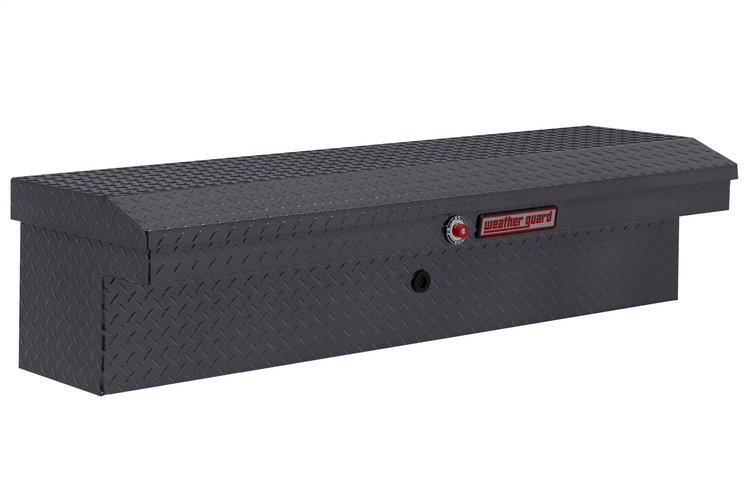 178-6-03 Lo-Side Box, 56 in. Low Profile Lo-Side Box, Aluminum, Gunmetal Gray, 3.8 cu. ft.