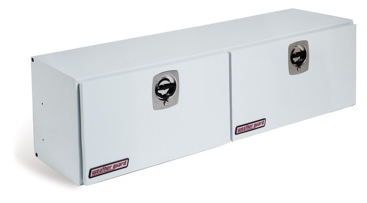 265-3-02 Super Side Box, 10.8 ft., Height: 18 in., Length: 64.25 in., Width: 16.25 in., White, Heavy-Duty Welded, Steel