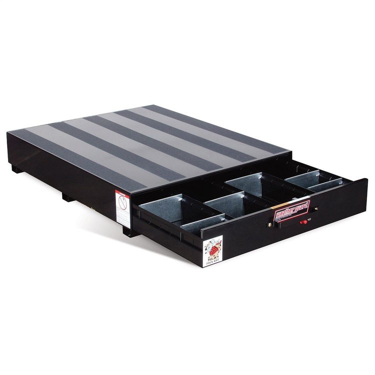 308-5 Heavy-Duty Drawer Unit, Steel, 13.9 ft., Height: 9.5 in., Length: 48 in., Width: 39.75 in., Black, Drawer Depth: 45 in.