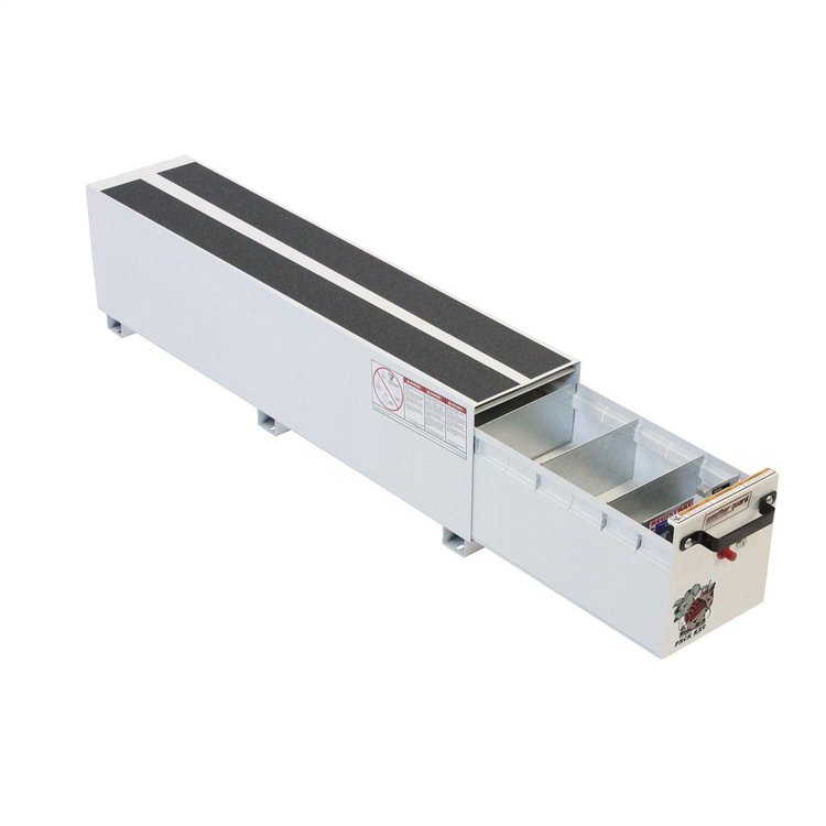 335-3 Heavy-Duty Drawer Unit, Steel, 4.9 ft., Height: 13 in., Length: 48 in., Width: 10.25 in., White, Drawer Depth: 45 in.