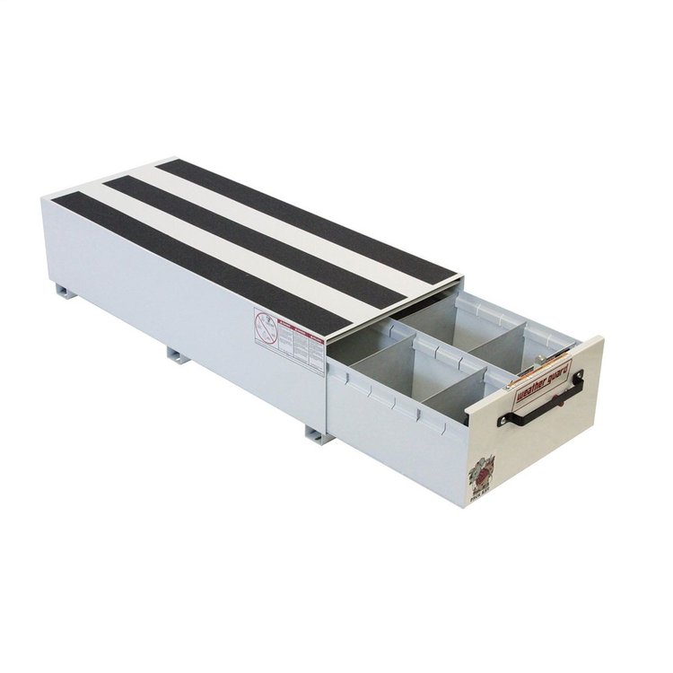 336-3 Heavy-Duty Drawer Unit, Steel, 9.3 ft., Height: 13 in., Length: 48 in., Width: 20 in., White, Drawer Depth: 45 in.