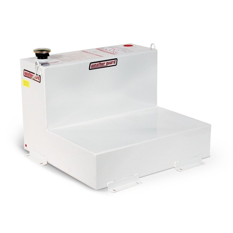 350-3-02 Transfer Tank, L-Shape, 50 Gal., Bright White
