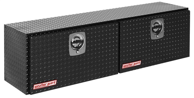 365-5-02 Super Hi Side Box, 10.8 ft., Height: 18 in., Length: 64.25 in., Width: 16.25 in., Gloss Black, Heavy-Duty Welded