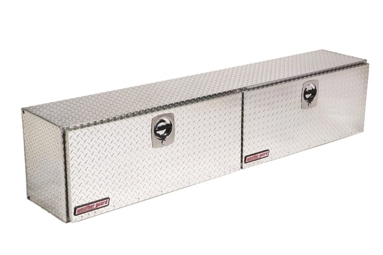 391-0-02 Super Side Box, 15.2 ft., Height: 18 in., Length: 90.25 in., Width: 16.25 in., Clear, Heavy-Duty Welded, Aluminum