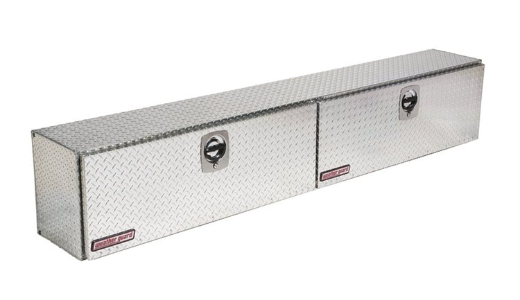 396-0-02 Hi-Side Box, 11.8 ft., Height: 16 in., Length: 96.25 in., Width: 13.25 in., Clear, Heavy-Duty Welded, Aluminum