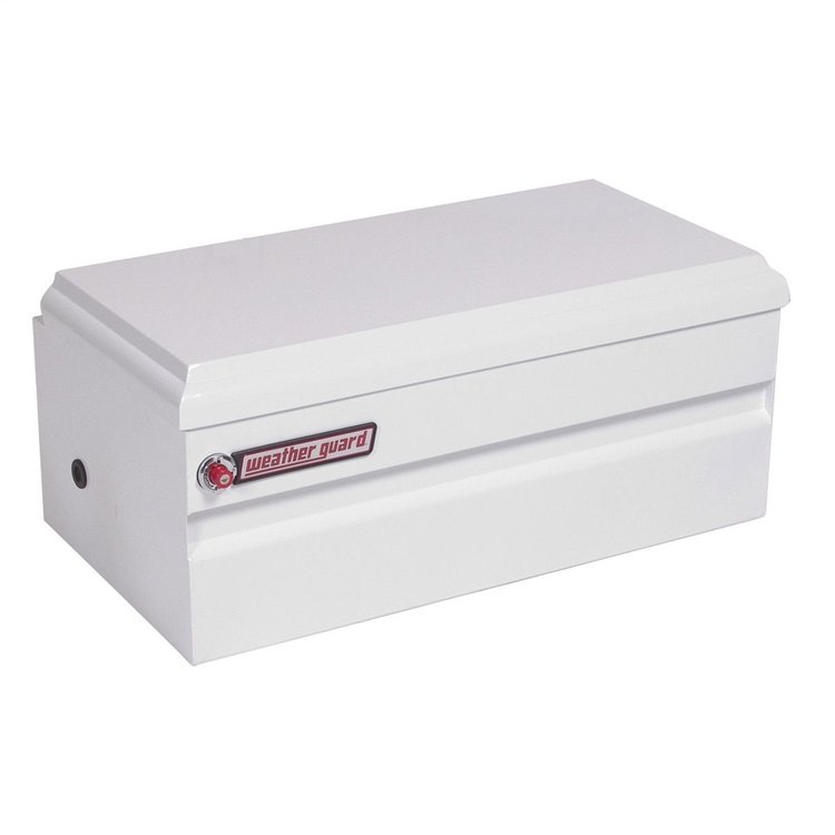645-3-01 All Purpose Chest, 6.0 ft., Height: 16.25 in., Length: 36.75 in., Width: 20.25 in., White, Heavy-Duty Welded, Steel