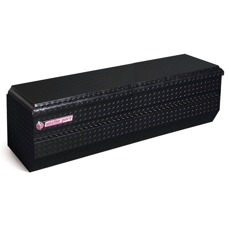 654-5-01 All Purpose Chest, 12.0 ft., Height: 19.25 in., Length: 55 in., Width: 20 in., Gloss Black, Heavy-Duty Welded, Aluminum