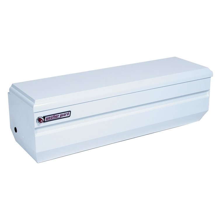 665-3-01 All Purpose Chest, 13.1 ft., Height: 19.25 in., Length: 62 in., Width: 20 in., White, Heavy-Duty Welded, Steel