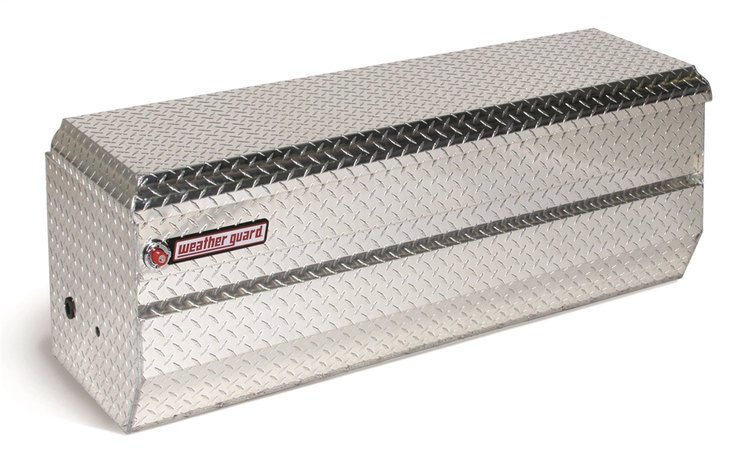 674-0-01 All Purpose Chest, 10 ft., Height: 19.25 in., Length: 47 in., Width: 20.25 in., Clear, Heavy-Duty Welded, Aluminum