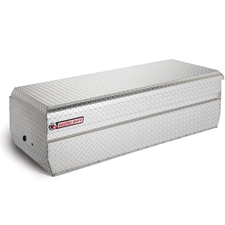684-0-01 All Purpose Chest, 18.6 ft., Height: 19.25 in., Length: 62 in., Width: 27.5 in., Clear, Heavy-Duty Welded, Aluminum