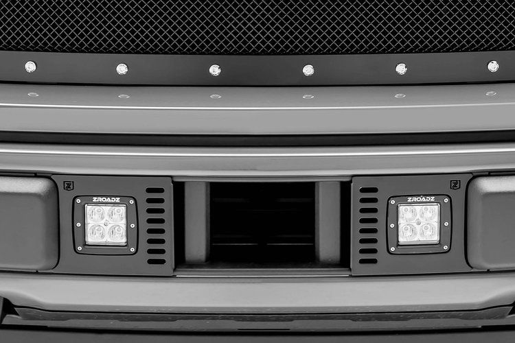 Front Bumper Center LED Kit 2018-2019 Ford F-150 Lariat/Limited