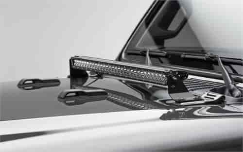 Hood Hinge Mounted LED Light Bar Kit for 2018 Jeep Wrangler JL