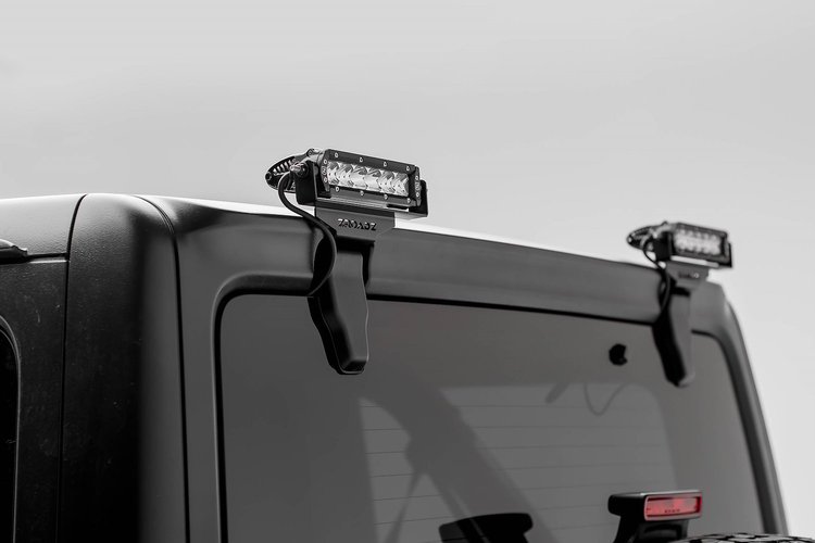 Rear Window Hinge Mounted LED Light Kit for 2018 Jeep Wrangler JL