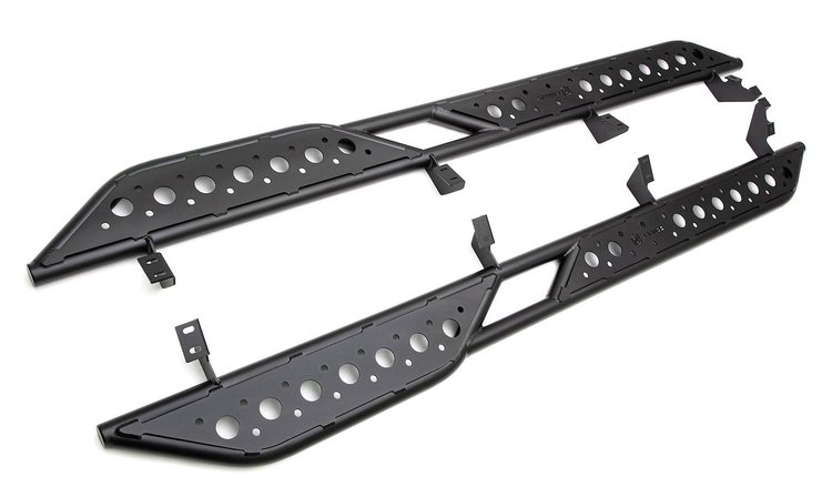 Z739661 TRAILX S1 Series Rock Slider Side Steps Fits 2014-2021 Toyota Tundra CrewMax 4-Door