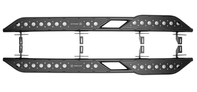Z744101 TRAILX R1 Series Rock Slider Side Steps Fits Jeep Gladiator JT