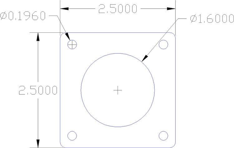 FOG-1231 Thermostat Gasket, Chevy SB Ls1/6, Paper w/Silicone Coating, .060 in.