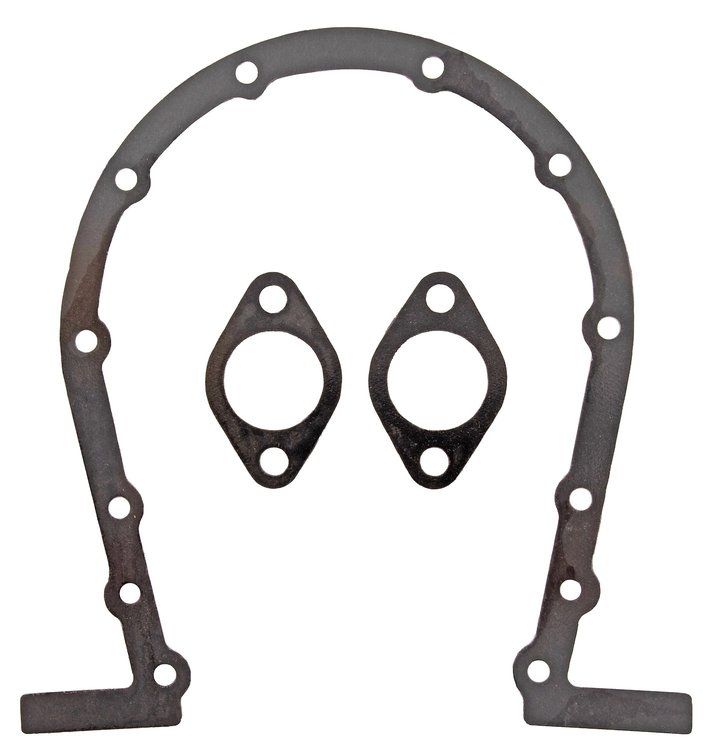 FOG-1249-3 Timing Cover Gasket, Chevy BB 396-454CI Raised Cam, Front, Steelcore Laminate w/Silicone, .050 in.