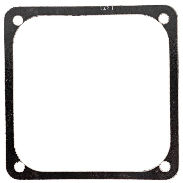 FOG-1291 Carb Base Gasket, Holley Dominator Shearplate Open Plenum, Paper w/Silicone Coating, 5.73 in. x 5.73 in., .060 in.
