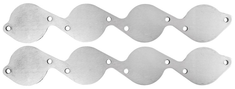 FOG-3013P Plastic Exhaust Port Covers, Chevy BB Stk. 396-454CI Gen. 4