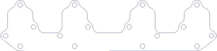 FOG-3024A Aluminum Exhaust Port Covers, Ford BB Fe 352-428CI CJ-SCJ
