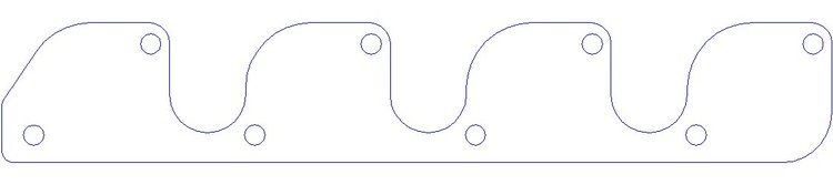 FOG-3066A Aluminum Exhaust Port Covers, Ford SB Svo Yates 302-351C