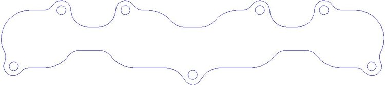 FOG-3105A Aluminum Exhaust Port Covers, Chrys. 331-392CI Early HEMI 1957-1958