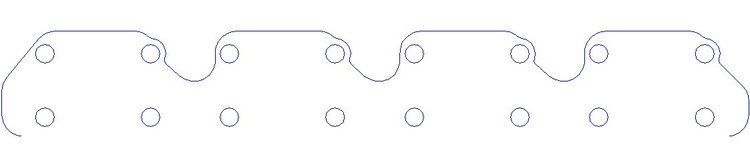 FOG-3125A Aluminum Exhaust Port Covers, Ford SB Tfs 351W