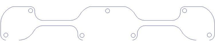 FOG-3147P Plastic Exhaust Port Covers, Chrys. BB B1-TS