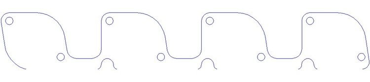 FOG-3169P Plastic Exhaust Port Covers, GM PRO STOCK/MOD Reher-morrison, 5.2 in. B.C.
