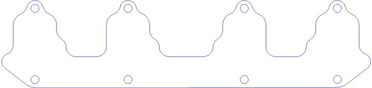 FOG-3178A Aluminum Exhaust Port Covers, Ford BB Fe Edelbrock 352-428CJ-SCJ, w/o Side Holes