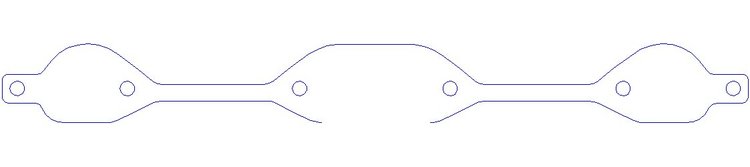 FOG-3199P Plastic Exhaust Port Covers, Chevy SB 350CI LT-1 & 4 1992-1997