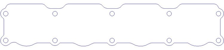 FOG-3230A Aluminum Exhaust Port Covers, Chrys. AJPE 526CI 2014-2019 Muscle Head HEMI HEMI