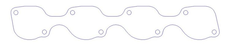 FOG-3373P FORD SB TFS 351W HI PORT HEAD DIAGONAL BOLT PATTERN PLASTIC COVERS