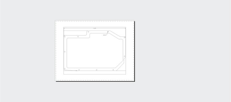 FOG-5037 Oil Pan Gasket, GM PRO STOCK/MOD Titan Drce, Paper w/Silicone Coating, 5.0 in. B.C., .060 in.