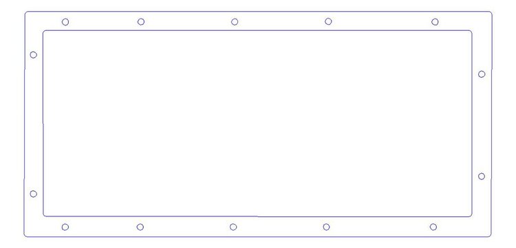 FOG-5058-2 Oil Pan Gasket, Ford BB 429CI Cc Shotgun HEMI, Paper w/Silicone Coating, .120 in.