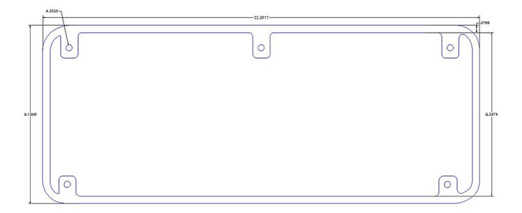 FOG-6104-4 Valve Cover Gaskets, Arias Early Hemi, Steelcore Laminate w/Silicone, Thickness: .100 in.