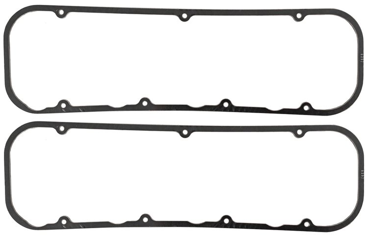 FOG-6207-4 Valve Cover Gaskets, Chevy Big Block Brodix BP BR X 18 7-Bolt, Thickness: .100 in., Steelcore Laminate w/Silicone