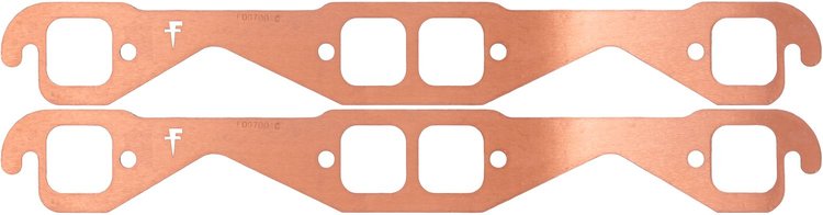 FOG-7001C Copper Header Gaskets Chevy 265-400CI SB,