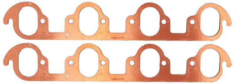 FOG-7014C Copper Header Gaskets Ford CJ-SCJ 429CI BB, Oval Port